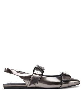 KARL LAGERFELD Balerīnas KARL LAGERFELD Konnie KL40186A Sudraba