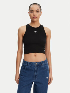 adidas adidas Felső Essentials IW5736 Fekete Slim Fit
