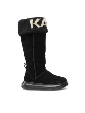 KARL LAGERFELD Čižmy KARL LAGERFELD KL44582 Čierna