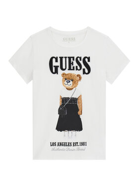 Guess Guess Camiseta J6RI10 K6YW4 Blanco Regular Fit