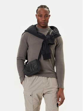 Calvin Klein Crossover torbica Calvin Klein Puffer Camera Bag LV04D3192G Crna