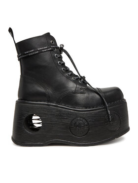 NEW ROCK Черевики NEW ROCK M-MILI083CCT-C18 Чорний