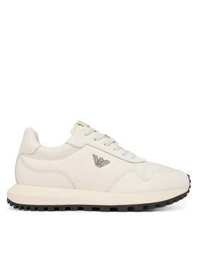Emporio Armani Снікерcи Emporio Armani EM003738 AF19532 M0107 Білий