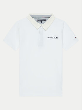Tommy Hilfiger Tommy Hilfiger Polo KB0KB09332 Bijela Regular Fit