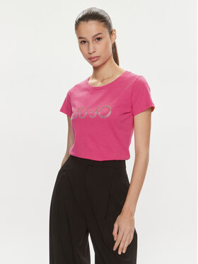 Liu Jo Liu Jo Футболка VA4216 JS923 Рожевий Regular Fit