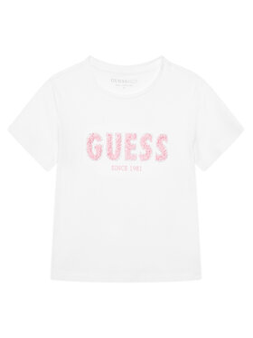 Guess Guess Футболка J6RI24 K6YW4 Білий Regular Fit