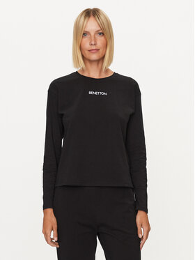 United Colors Of Benetton United Colors Of Benetton Сорочка-піжама 30963M04S Чорний Regular Fit