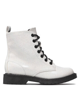 Steve Madden Īsie zābaki Steve Madden Jdean SM15000143-02002-002 Balts