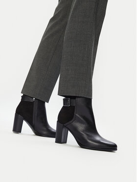 Clarks Ботильйони Clarks Freva 85 Buckle 26174749 Чорний