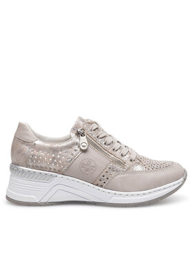 Rieker Sneakers Rieker N4327-80 Argintiu
