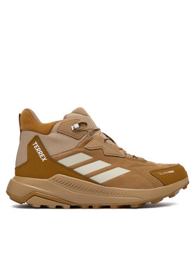 adidas Scarpe da trekking adidas Terrex Anylander Leather Mid Climaproof Hiking Shoes KH8876 Marrone chiaro