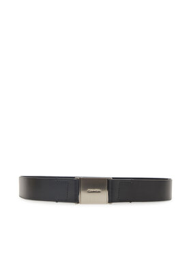 Calvin Klein Sieviešu josta Calvin Klein Logo Plaque Elasticated Belt 3.0 K60K612931 Melns