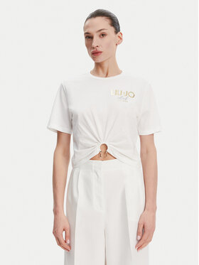 Liu Jo Liu Jo Футболка WA5139 JS923 Білий Regular Fit