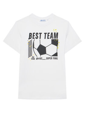 Original Marines Original Marines Camiseta DFP4341YM Blanco Regular Fit