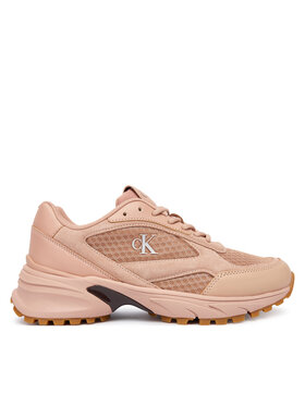 Calvin Klein Snīkeri Calvin Klein Hike Runner Mesh Mix Ck YW0YW01994 Oranžs