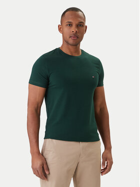 Tommy Hilfiger Tommy Hilfiger Camiseta MW0MW10800 Verde Slim Fit