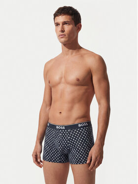 BOSS BOSS Conjunto de calzoncillos boxer BoxerBr 3P Power Des 50554438 Azul marino