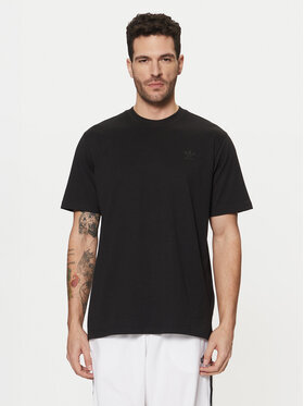 adidas adidas Футболка Trefoil Series JP0193 Чорний Regular Fit