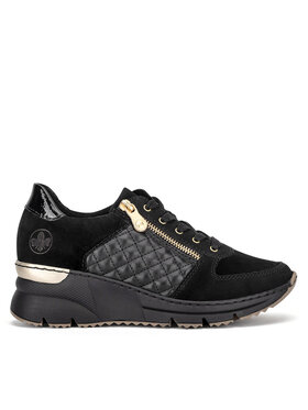 Rieker Sneakersy Rieker N6314-00 Čierna
