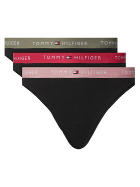 Tommy Hilfiger Tommy Hilfiger Conjunto de bragas UW0UW05529 Negro