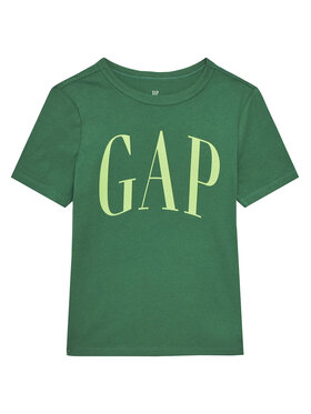 Gap Gap Футболка 708411-00 Зелений Regular Fit