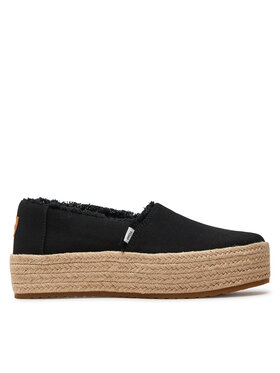 Toms Еспадрильї Toms Valencia 10019795 Чорний