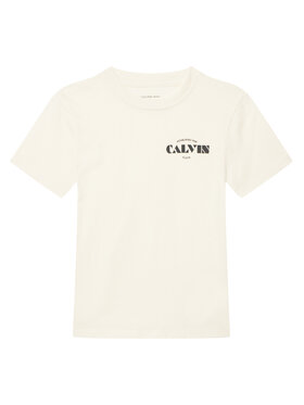Calvin Klein Jeans Calvin Klein Jeans T-Shirt Small Chest LVCKTJA40B Weiß Regular Fit