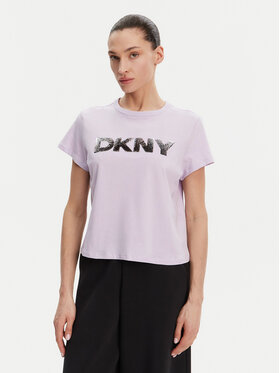 DKNY Sport DKNY Sport Футболка DP4T1035 Фіолетовий Regular Fit