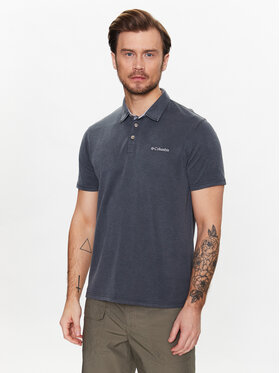 Columbia Columbia Poloshirt Nelson Point 1772721 Grau Regular Fit