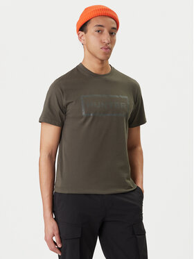Hunter Hunter Футболка Halton HARM0019252 Зелений Regular Fit