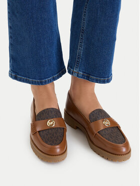 MICHAEL Michael Kors Loaferai MICHAEL Michael Kors Jaelyn Lug 40T6JLFP2L Ruda
