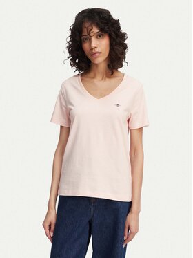 Gant Gant Camiseta Shield 4200750 Naranja claro Regular Fit