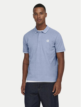 Only & Sons Only & Sons Polo Fletcher 22024827 Γαλάζιο Regular Fit