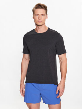 On On T-shirt Active-T M 12200139 Nero Athletic Fit