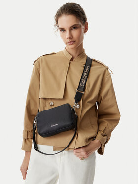 Calvin Klein Táska Calvin Klein Webbing 2X Strap Camera Bag LV04F3656G Fekete