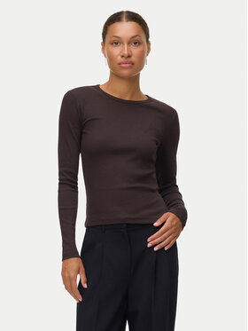 Vero Moda Vero Moda Топ Chloe 10306897 Коричневий Slim Fit