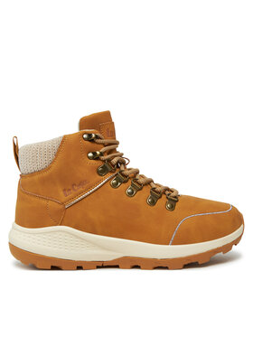 Lee Cooper Šnurovacia obuv Lee Cooper LCJ-24-03-3075LA Hnedá