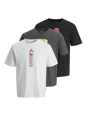 Jack & Jones Jack & Jones Σετ t-shirts Holiday Skull 12294420 Έγχρωμο Regular Fit