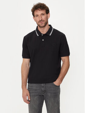 Gant Gant Pólóing Contrast 2013039 Fekete Regular Fit