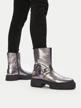 Steve Madden Ботильйони Steve Madden Zwart SM11003405 Сірий