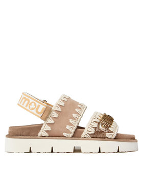 Mou Sandály Mou New Bio SW461001C Béžová