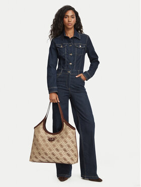 Guess Дамска чанта Guess Samantha Travel TWLB23 13010 Тъмнобежов