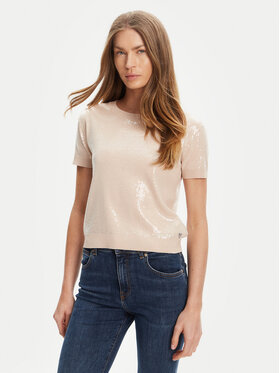 Guess Guess Jersey W5YR21 Z3E70 Beis Regular Fit