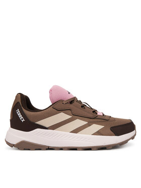 adidas Трекінгові черевики adidas Terrex Anylander Junior Hiking Traxion Shoes JR9718 Коричневий
