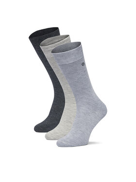 GINO ROSSI Garās zeķes Gino Rossi CEO_AS_GR_01_W_AW25 (3-pack). Pelēks