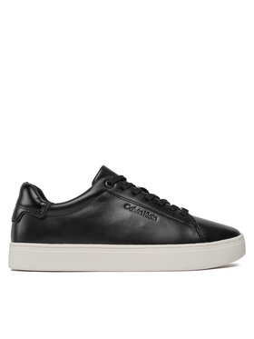 Calvin Klein Sneakersy Calvin Klein Clean Cupsole Lace Up HW0HW01863 Čierna