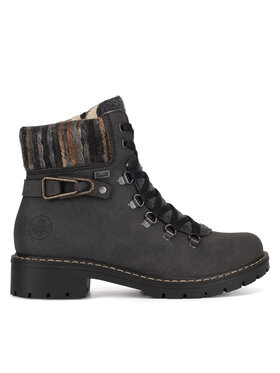 Rieker Schnürschuhe Rieker Y9131-45 Grau