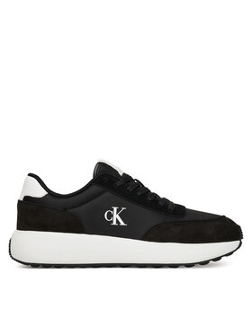 Calvin Klein Jeans Sneakersy Calvin Klein Jeans Athleisure Runner Laceup Ny-Su YM0YM01370 Czarny