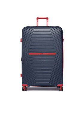 Beverly Hills Polo Club Veľký kufor Beverly Hills Polo Club BHPC-WAL-005-L Tmavomodrá