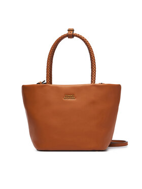 Tommy Hilfiger Bolso Tommy Hilfiger Th Marina Bucket Leather AW0AW18739 Marrón